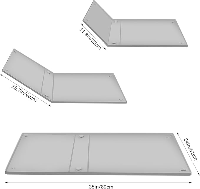 Dog Pee Pad Holder Tray, Non-Slip Puppy Pee Pad Holder, Fits Up to 35" X 24" Training Pads, High Edge Easy to Change Pee Pad Tray,Mat Fit Disposable and Washable Pee Pads-PurrikoPets