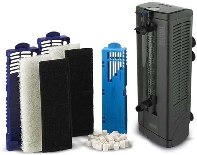 Fluval U4 Underwater Filter, Freshwater and Saltwater Aquarium Filter, A480,Black-PurrikoPets