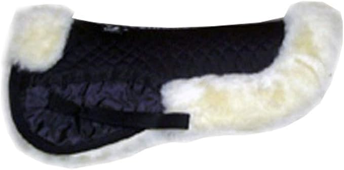 Engel Sheepskin Lined Half Saddle Pad - Small-PurrikoPets