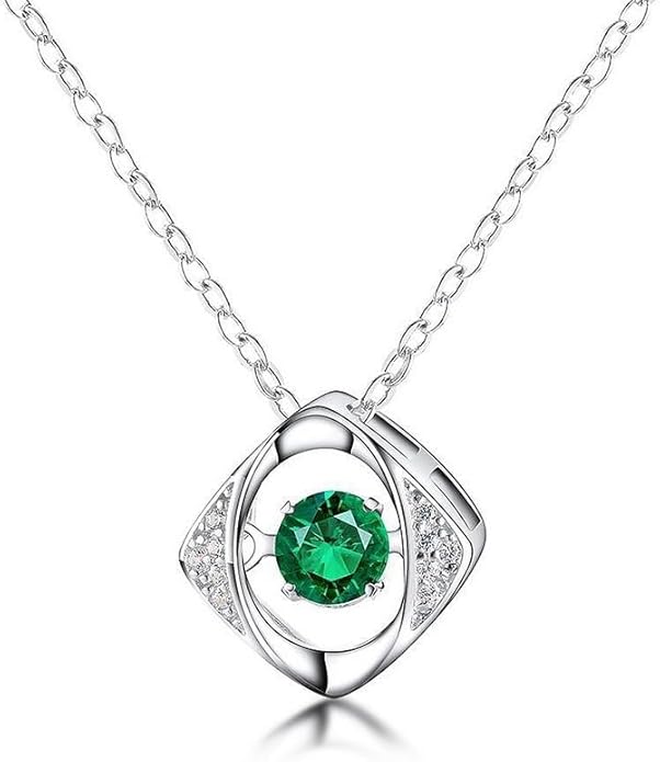 14K Gold/18K Gold Emerald Necklace with Evil Eye Pendant, Protective Jewelry Accessory for Fashion Forward Women