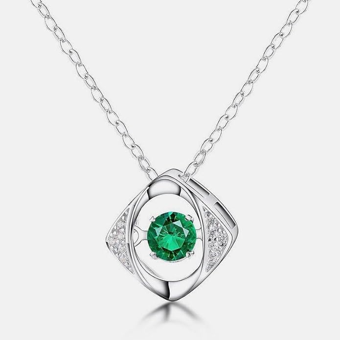 14K Gold/18K Gold Emerald Necklace with Evil Eye Pendant, Protective Jewelry Accessory for Fashion Forward Women