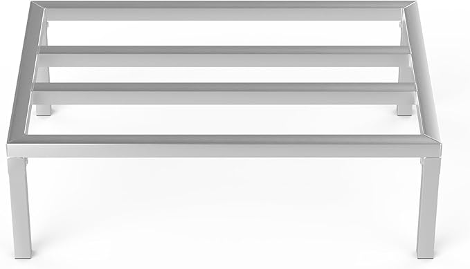 24 in X 36 in. Aquarium Stand | Industrial Style Aluminum Fish Tank Base with Open Frame Design-PurrikoPets