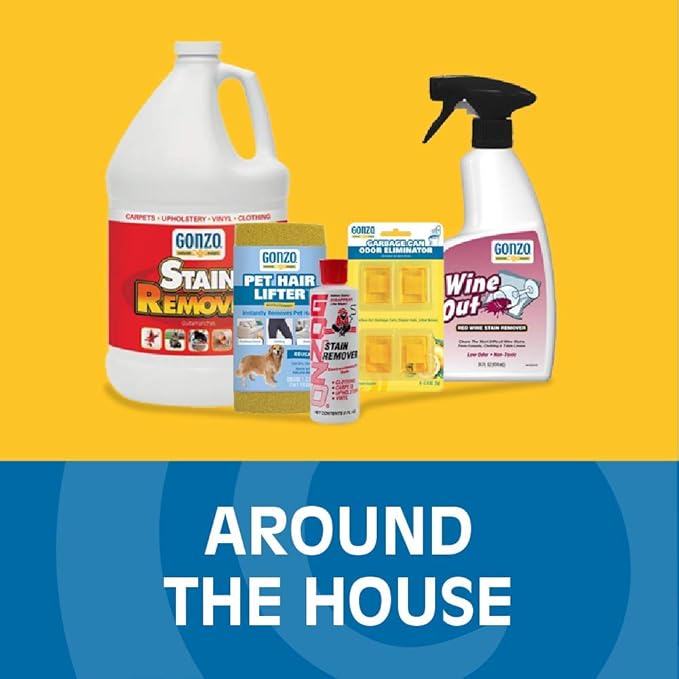 Gonzo Pet Hair Remover - 2 Pack - Lift and Remove Dog, Cat and Other Pet Hair from Furniture, Carpet, Bedding and Clothing-PurrikoPets