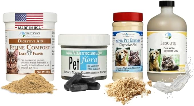Gastro Prime Combo for Cats | Supports Normal GI Function and Improves Nutrient Assimilation, Liver (Tuna)-PurrikoPets