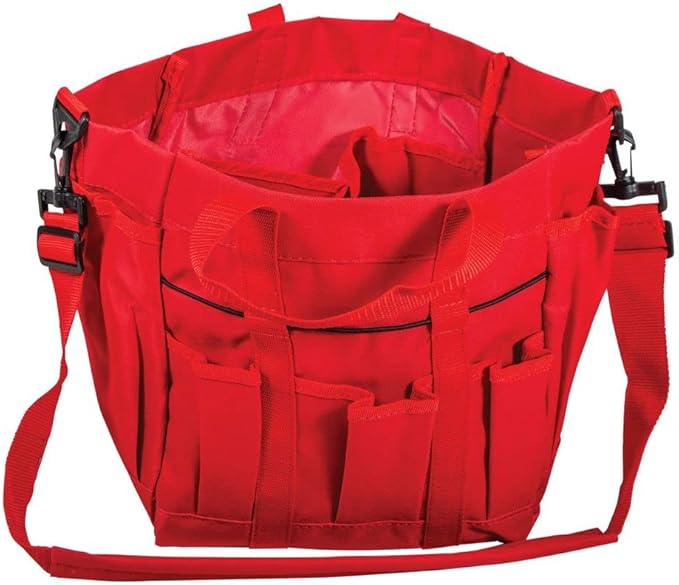 Dura-Tech Deluxe Grooming Tote | Stable Essential for Every Horse Lover | Durable 600D Polyester-PurrikoPets