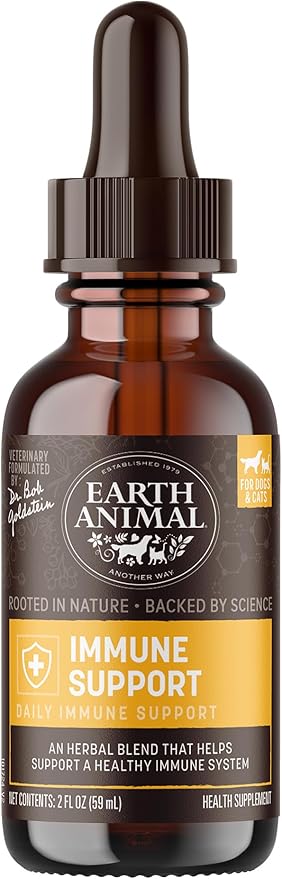 Earth Animal Herbal Remedies | Immune Support | 2 fl oz-PurrikoPets