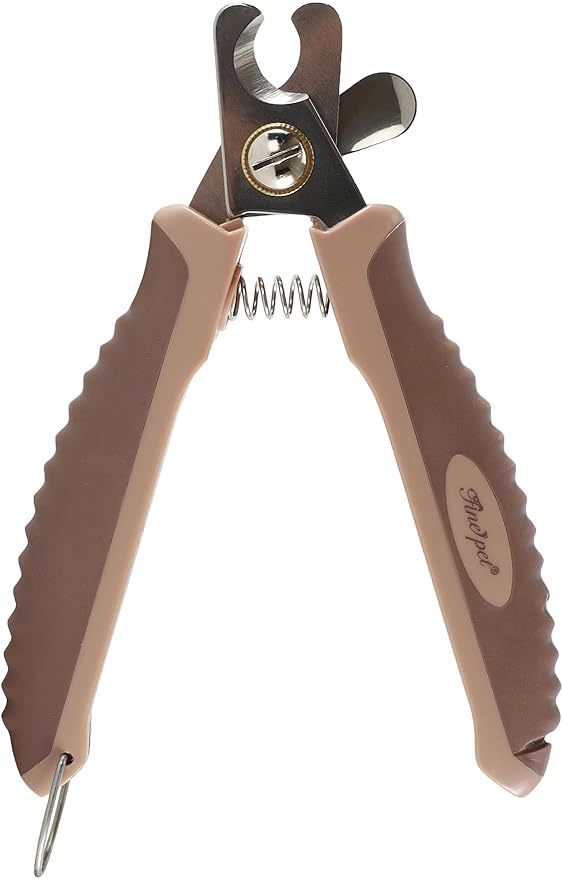 Dog Nail Clippers for Medium or Large Dogs Pet Nail Trimmers Pet Grooming Clippers with Safety Guard to Avoid Over Cutting M-PurrikoPets