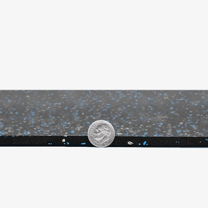 Flooring Inc's 1/4" Thick Tough Rubber Flooring Roll | Flexible Recycled Rubber Floor Mats for Home Gym | Heavy Duty Rubber Mat for Home Gyms, Sheds, Horse Stall Mat or Trailer-PurrikoPets