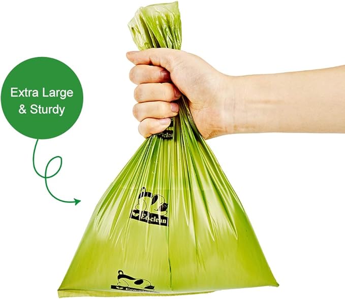 Dog Poop Bags, 60 Rolls / 900 Count Dog Waste Bags with Dispenser and Leash Clip, Unscented, Extra Thick and Strong Poop Bags for Dogs-PurrikoPets