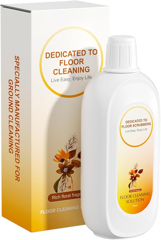 Floor Cleaning Solution Compatible With Tineco , Deep Cleans for Multiple Hard Floors, Suitable With All Robot Vacuums with Mopping and Cordless Wet/Dry Vacuum Mop Cleaner (Floral Fragrance 1 Bottle)-PurrikoPets