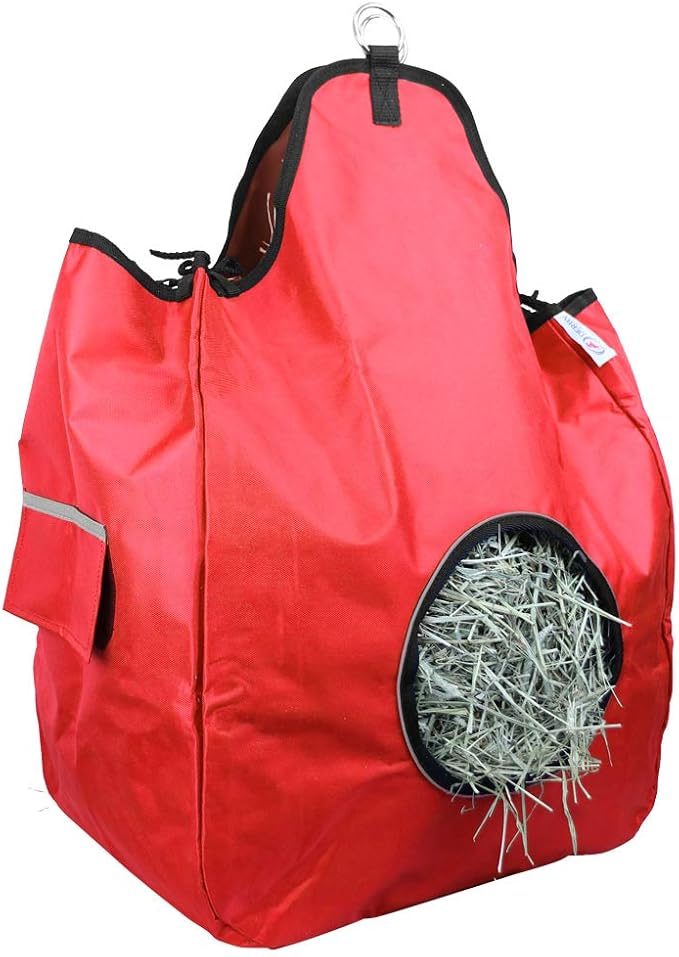 1200D Horse Hay Bag with Mesh Ventilation Flaps and 6 Month Warranty-PurrikoPets