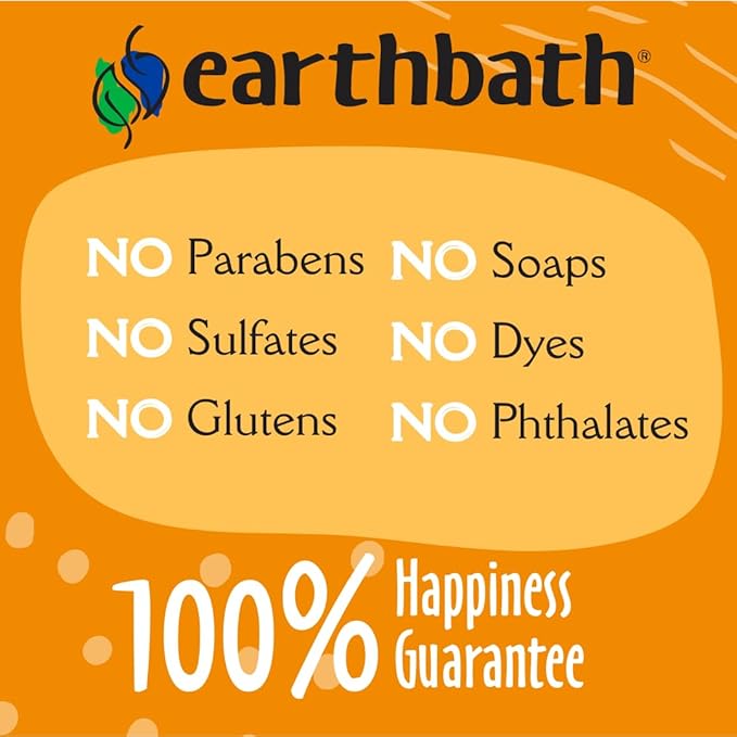 earthbath Oatmeal and Aloe Dog Shampoo- Oatmeal Shampoo for Smelly Dogs, Dog Wash in Bulk, Helps Itchiness and Dry Skin, Shampoo for Pet Grooming, Dilutes 33:1- Vanilla and Almond, 2.5 Gallon (1 Pack)-PurrikoPets
