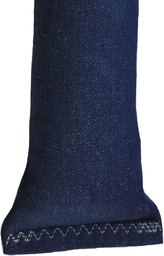 Extra Large 18" Catnip Kicker Toys/Kitty Kick Sticks/Cat-Nip Kick Sticks (Denim) (Kickers Filled with 1 oz Premium Canadian Catnip)-PurrikoPets