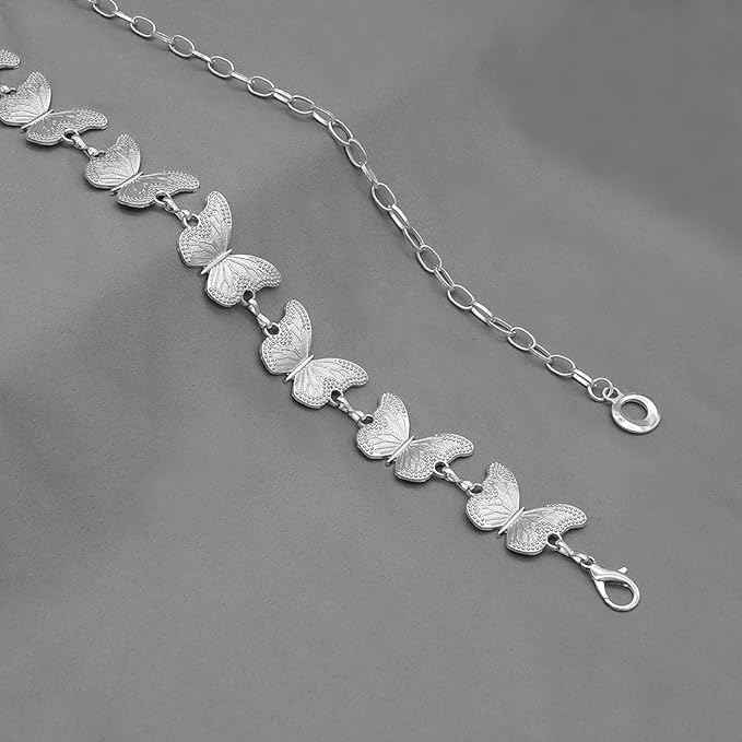 Waist Chain Belts Women Girls Metal Belly Link Adjustable Waist Belt for Jeans and Dress