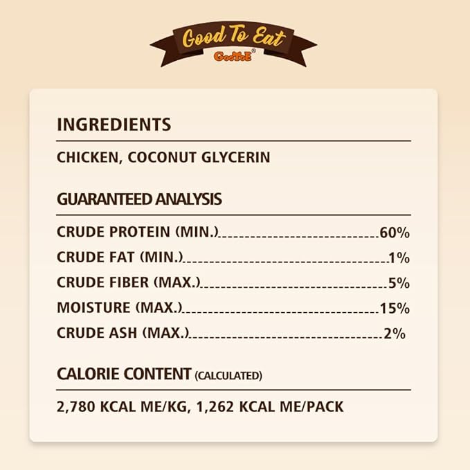 Gootoe Soft Chicken Knots 1 lb, Dog Treats, All Natural, Grain-Free, High-Protein, Healthy & Easily Digestible, Soft Texture, Resealable-PurrikoPets