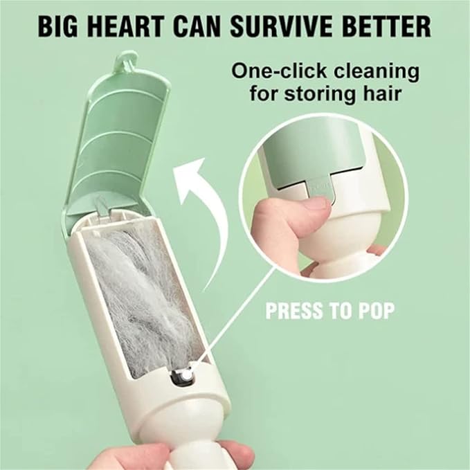 2023 New Pet Hair Remover Roller - Reusable and Washable for Dog/Cat Fur - Best for Couch and Furniture (A-White)-PurrikoPets