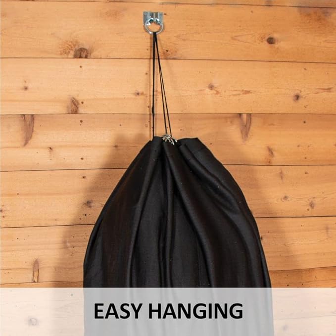 Dura-Tech Full Bale Hay Sack | Color Black | Horse Stable Essential | Full Bale Capacity | Slow Feed Design | Durable 1200D Fabric | Easy Hanging-PurrikoPets