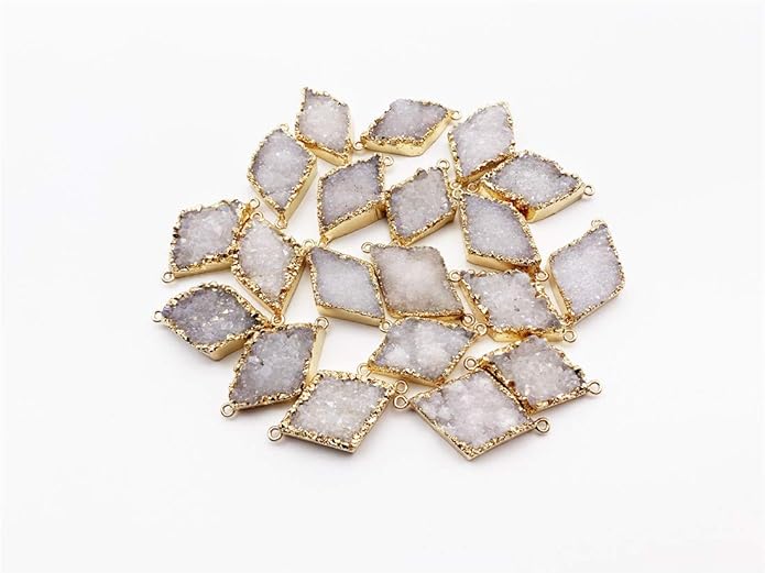 YGLINE Boho Handmade Wrap Leather Tube Crystal Stone Bracelet for Women