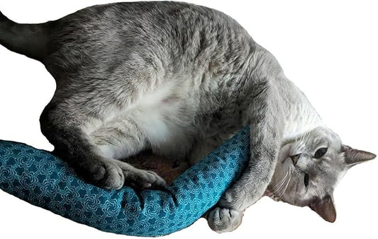 15" Catnip Cat Kicker Toys/Kitty Kick Sticks/Cat-Nip Kick Sticks (Emerald Green) (Kickers Filled with 1 oz Premium Canadian Catnip)-PurrikoPets