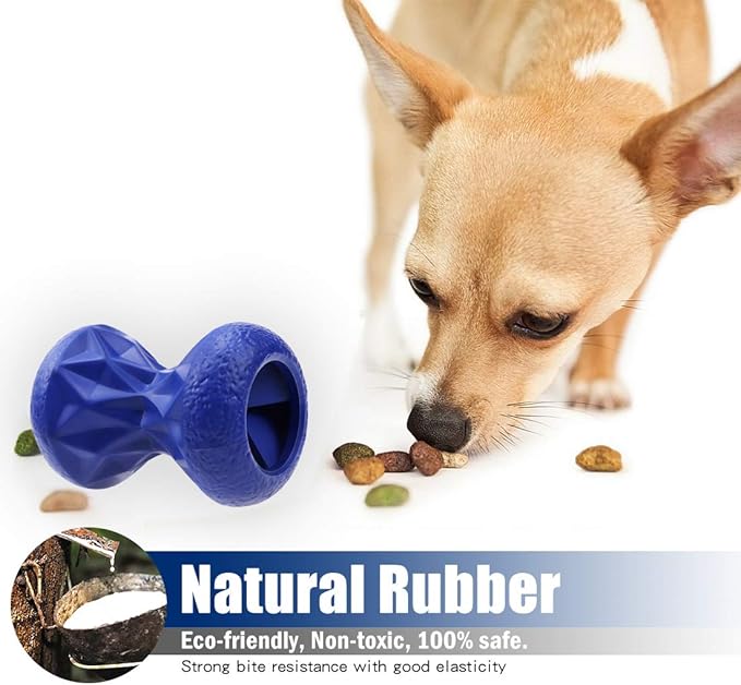 Dog Toys for Aggressive chewers, Indestructible Toy for Small Dogs Interactive Toy Dog chew Toys (Green + Blue)-PurrikoPets