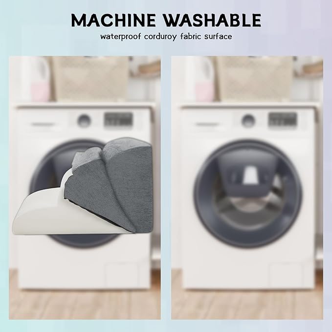 Dog Stairs for Small Dogs and Cats, 20" H 4 Steps Dog Ramp for High Beds, Couch, Sofa, Waterproof Pet Stairs with Removable Washable Cover, Non-Slip Sturdy Pet Steps-PurrikoPets