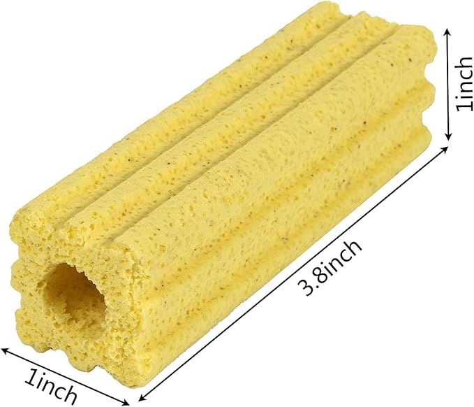 108pcs 3.8 Inch Aquarium Ceramic Bio Filter Media,Ceramic Bio Media Blocks for Fish Tank and Koi Pond (Small Block 108pcs)-PurrikoPets