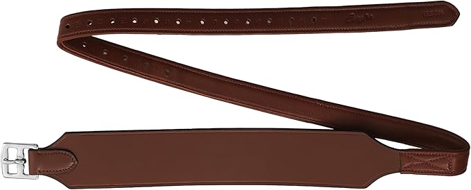 Exion Wide Stability Stirrup Leathers for English Saddles | Premium Cowhide Leather | Enhanced Leg Stability & Comfort | Sizes: 48" to 62"-PurrikoPets