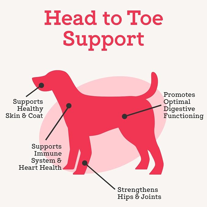 Dr. Joseph's VetPro Complete Multivitamin Dog Supplement, 120 Count (Large Dog 60 Day Supply), 5in1 Chew with Vitamins, Enzymes & Nutrients, Hip & Joint Health, Immune System & Allergy Support-PurrikoPets