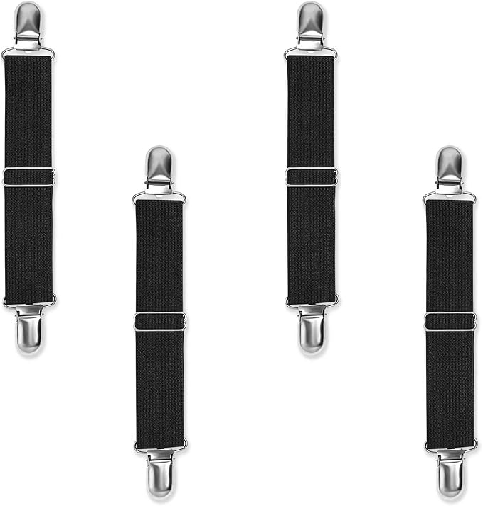 Adjustable Boot Straps Pant Stirrups Clips Boot Clips-PurrikoPets