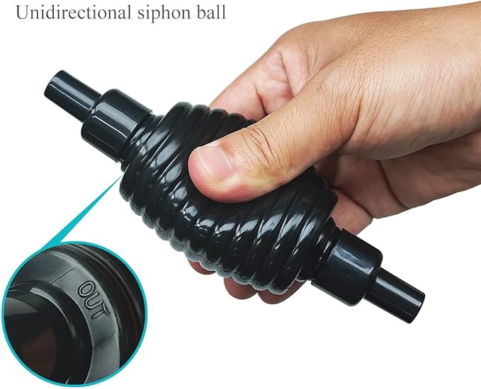 5ft-S Aquarium Siphon Vacuum Cleaner for Fish Tank Cleaning Gravel & Sand-PurrikoPets