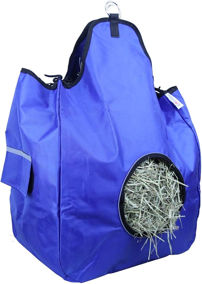 1200D Horse Hay Bag with Mesh Ventilation Windows and 6 Month Warranty-PurrikoPets