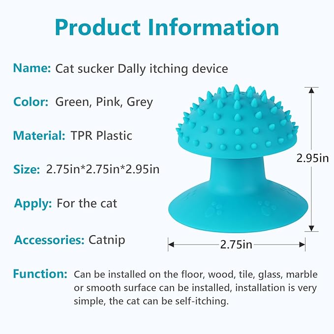 3-Pack Cat Scratcher cat self groomer for Loose Fur Removal, Catnip Massager, Massage Combs for Short & Long Fur Cats and Kittens-PurrikoPets