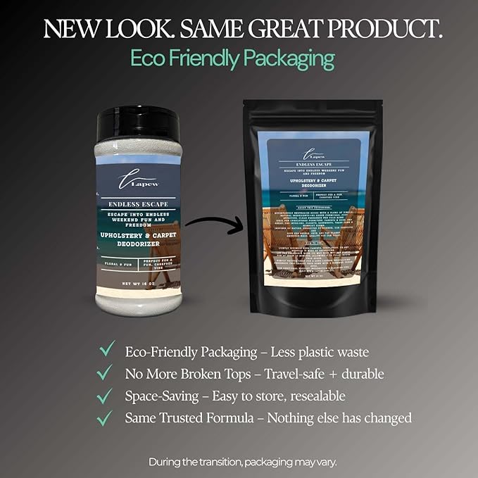 Endless Escape Carpet Freshener Powder 16 oz | Powerful Odor Eliminator for Home | Upholstery Deodorizer | Carpet Deodorizer | Pet Urine | Cat Litter Box | Endless Escape Fragrance.-PurrikoPets