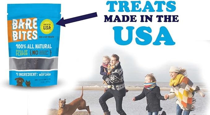 100% All Natural Dehydrated Beef Liver Dog and Cat Treats (6 Ounce Bag) (6 Ounce Bag)-PurrikoPets