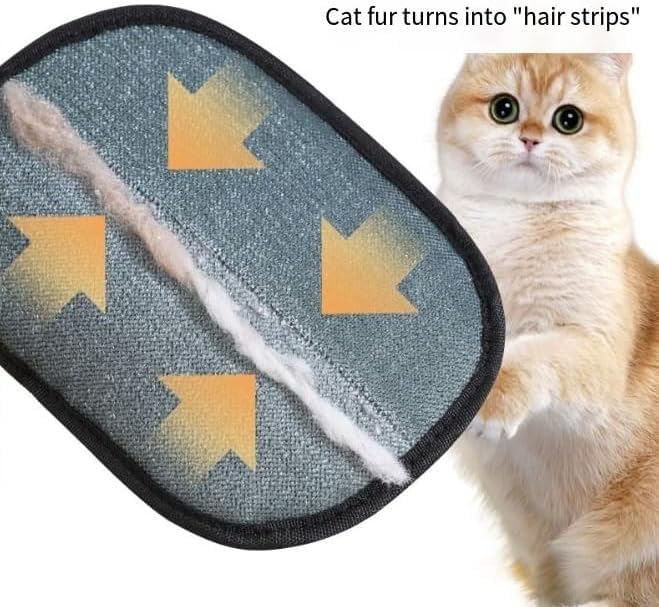 3pcs Glove for Pet Hair Removal, Efficient Grooming for Pet Hair, Cats & Dogs Grooming for Hair Removal-PurrikoPets