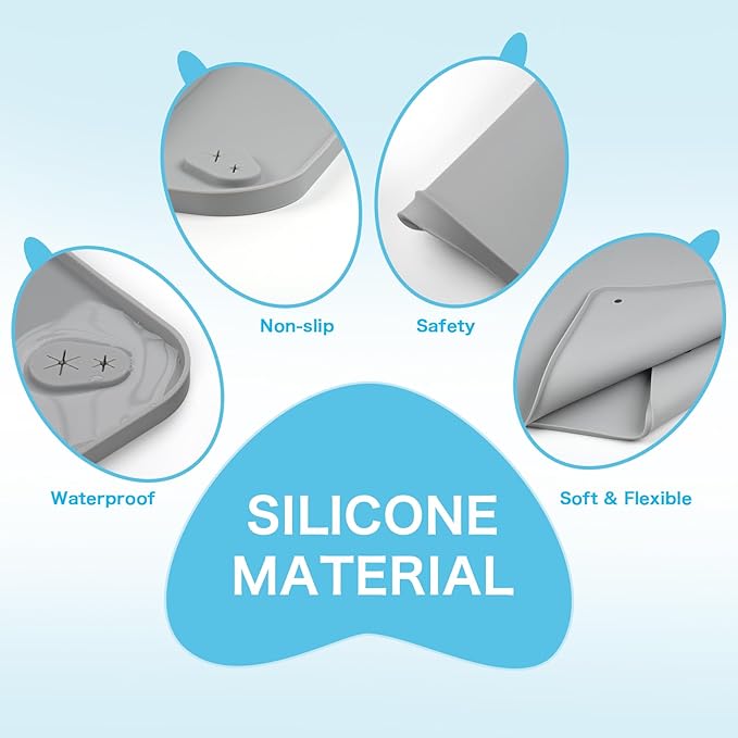 Dog Pee Pad Holder Tray, Non-Slip Puppy Pee Pad Holder, Fits Up to 35" X 24" Training Pads, High Edge Easy to Change Pee Pad Tray,Mat Fit Disposable and Washable Pee Pads-PurrikoPets