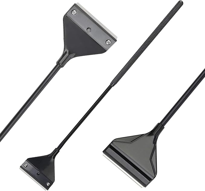 Algae Scraper for Glass Aquariums, Fish Tank Cleaner, Aquarium Algae Scrapers with 10 Stainless Steel Blades.-PurrikoPets