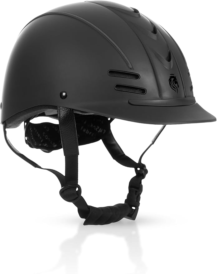Equinavia Gardian Riding Helmet - Lightweight, Low-Profile Design with Airflow Vents, Easy-Adjust Dial, Removable Coolmax® Liner, ASTM F1163-23/SEI Certified-PurrikoPets