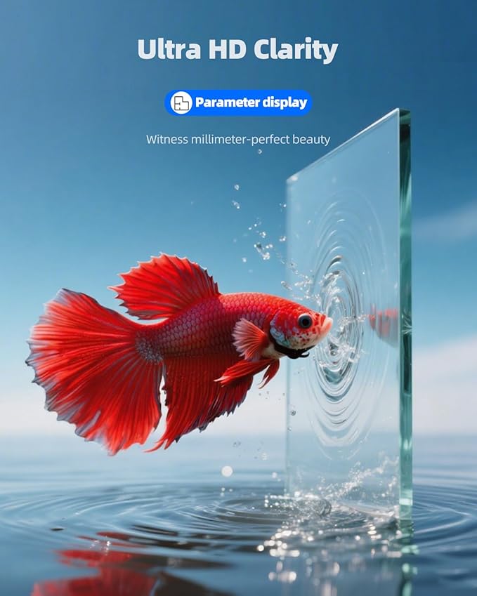 3 Gallon Clear Glass Fish Tank, Small Fish Tank Aquarium for Betta, Goldfish, Snail,Shrimp and Aquatic Planting-PurrikoPets