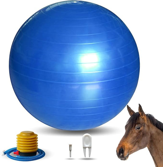 17 Inch Horse Play Ball - Anti-Burst Herding Ball for Play & Training-PurrikoPets
