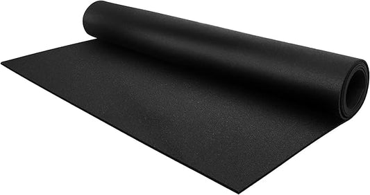 Flooring Inc's 1/4" Thick Tough Rubber Flooring Roll | Flexible Recycled Rubber Floor Mats for Home Gym | Heavy Duty Rubber Mat for Home Gyms, Sheds, Horse Stall Mat or Trailer-PurrikoPets