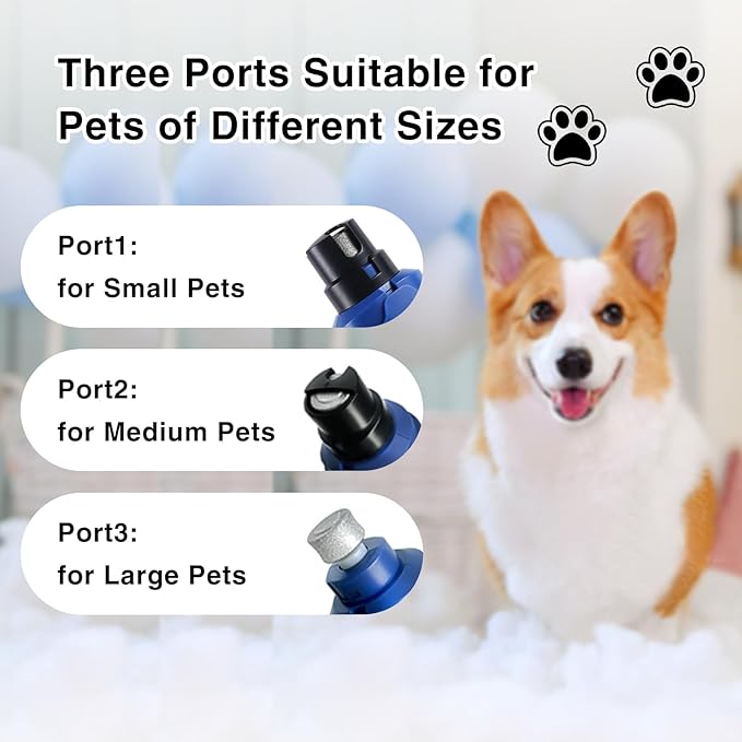 Dog Nail Grinder Quiet: Silent Grind Pro Dog Nail Trimmers - Cat Nail Clippers for Indoor Cats - Dog Nail Trimmers for Large Medium Small Dogs and Cats-PurrikoPets