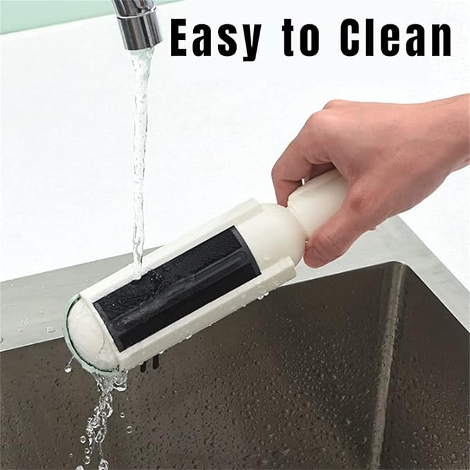 2023 New Pet Hair Remover Roller - Reusable and Washable for Dog/Cat Fur - Best for Couch and Furniture (A-White)-PurrikoPets