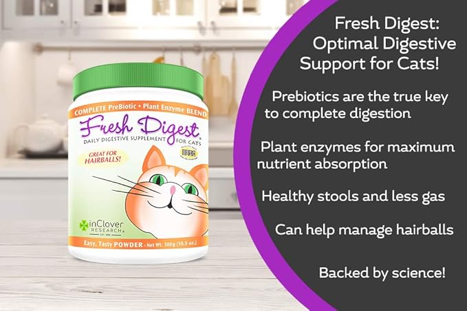 Fresh Digest Daily Digestive Aid and Immune Support for Cats-PurrikoPets