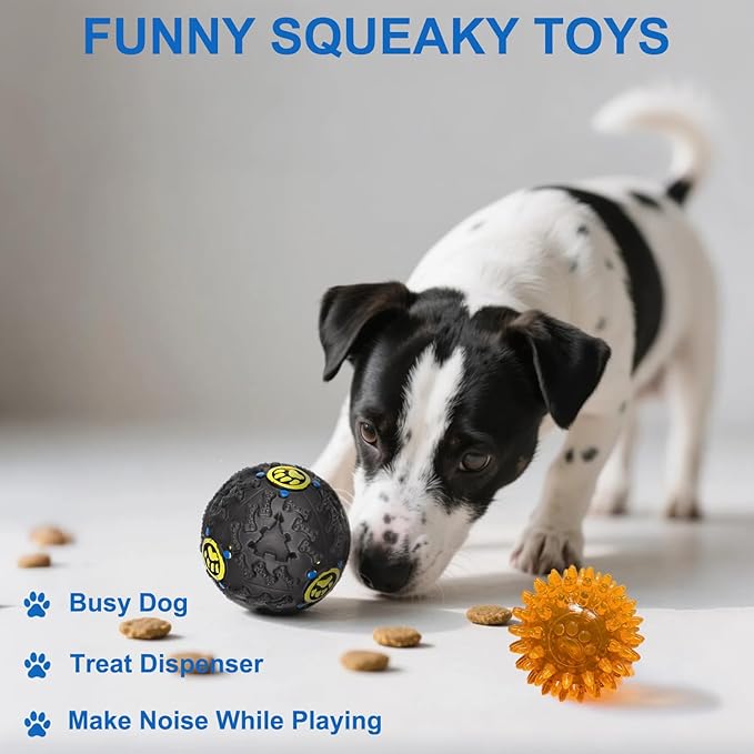 Dog Toys 15 Pack for Teeth Cleaning and Fun, Puppy Teething Chew Toys Interactive Rope Squeaky Treat Balls & Rubber Tous Bulk– Variety Dog Gifts Set Reduce Anxiety & Save Furniture-PurrikoPets