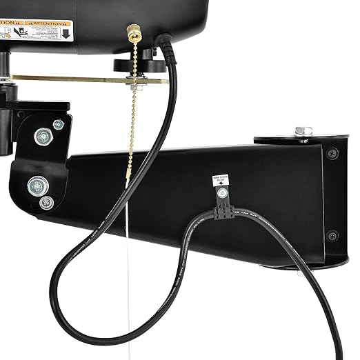 Global Industrial Deluxe Oscillating Wall Mount Fan, 24" Diameter, 1/2HP, 8,650CFM-PurrikoPets