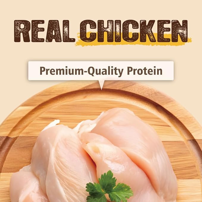 Gootoe Soft Chicken Dental Chews with Chlorophyll 1.5 lb, All Natural, Grain-Free, High-Protein, Healthy & Easily Digestible, Soft Texture, Resealable-PurrikoPets