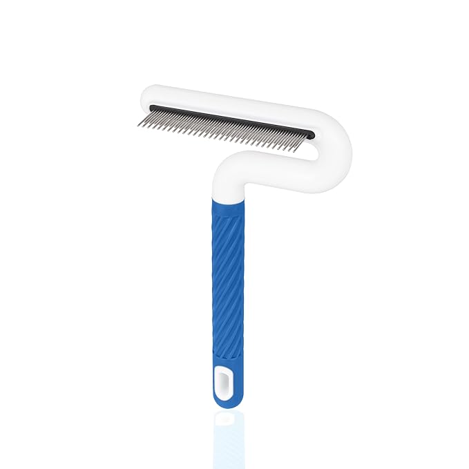 Flea Comb, TailGurus Effective Flea Comb for Cats & Dogs - Shedding Brush for All Pets - Long Hair Friendly - Durable - Versatile & Safe - Durable, Safe & Versatile - Portable, Pet-Friendly(TG2042)-PurrikoPets