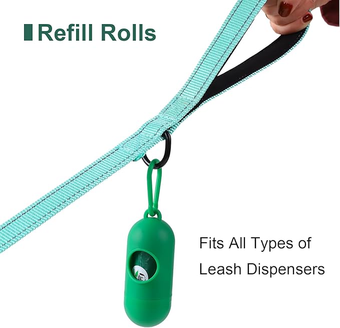 ECO-CLEAN 360 Count Dog Poop Bags with Dispenser, Leak-Proof, Lavender scented-PurrikoPets