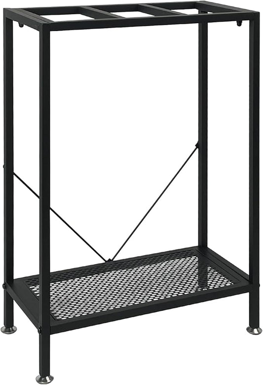 Fish Tank Stand: The Perfect 10 Gallon Metal Aquarium Stand Measuring 22.8" W x 10.6" D x 31.3" H to Fit Your Aquatic Display Needs.-PurrikoPets